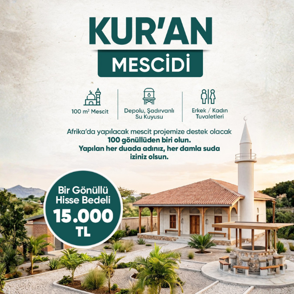 Tanzanya Kur'an Mescidi Projesi